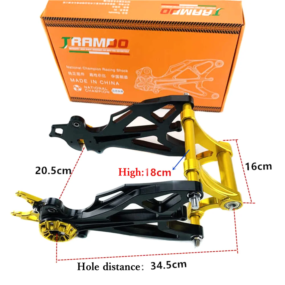 

For Niu N1S NGT NQI/U1/U+/UQi Electric Scooter Modify CNC All Aluminum Alloy 3D Solid Lotus Spare Rib Swing Arm Rear Flat Fork