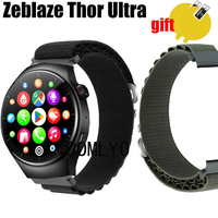 3in1 Band For Zeblaze Thor Ultra Watch Strap women men Smartwatch Nylon Soft Bracelet Bands Belt Screen Protector film