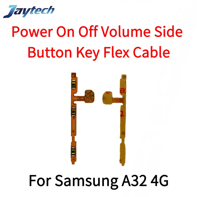 10PCS Per Samsung A32 A33 A34 A35 A36 A50 A53 A70 4G 5G Del Telefono Nuovo Volume di Alimentazione On Off Pulsante Cavo Della Flessione Interno di ricambio