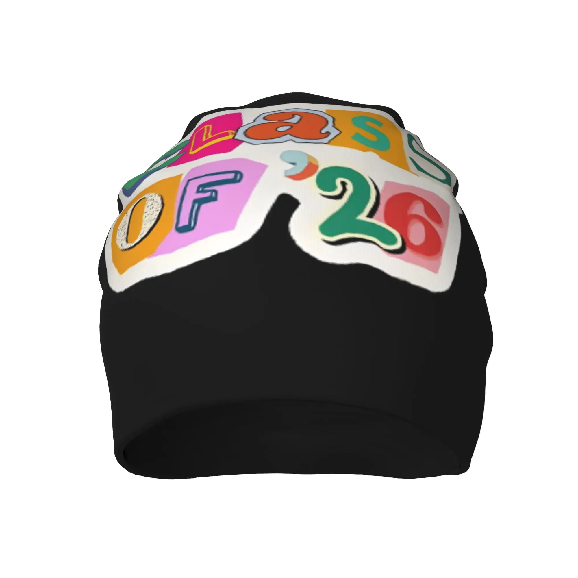 Graffiti Hat Class Of '26 Outdoor Caps For Men Women Graduation in 2026 Skullies Beanies Ski Caps Soft Bonnet Hats