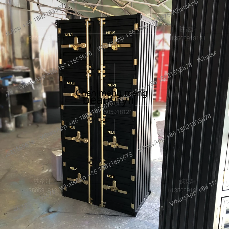G153 Container Industrial Wind Storage Retro Storage Swimming Pool Changing Cabinet