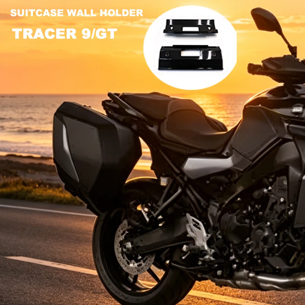 

Tracer 9/GT Suitcase Wall Holder For Yamaha Tracer 9 GT 2021-2025 Motorcycle Side Tail Box Wall Mounting Brackets Complete kit