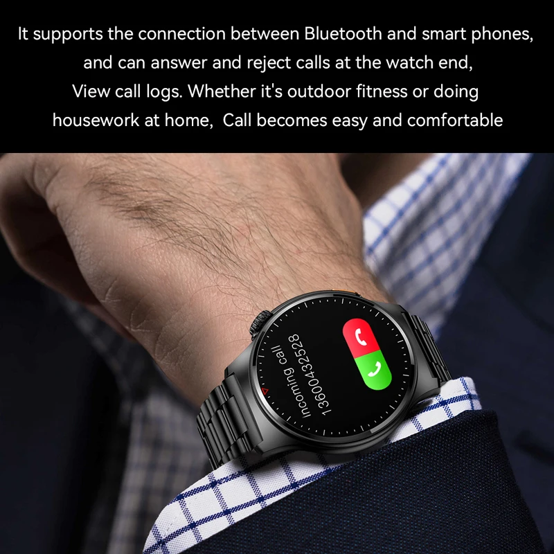 2025 novo nfc bluetooth chamando smartwatch masculino 100 + modo esportivo à prova dwaterproof água smartwatch tela cheia toque relógio inteligente