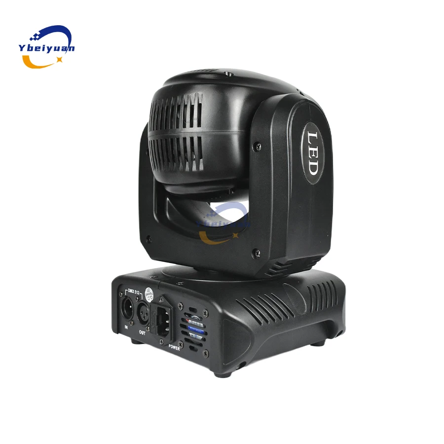 100 W LED RGBW 4 in 1 Moving Head Muster Strahllicht DMX-Steuerung Geeignet für Bar DJ Disco Party Nachtclub Hochzeit Bühnenlicht – Detail 4