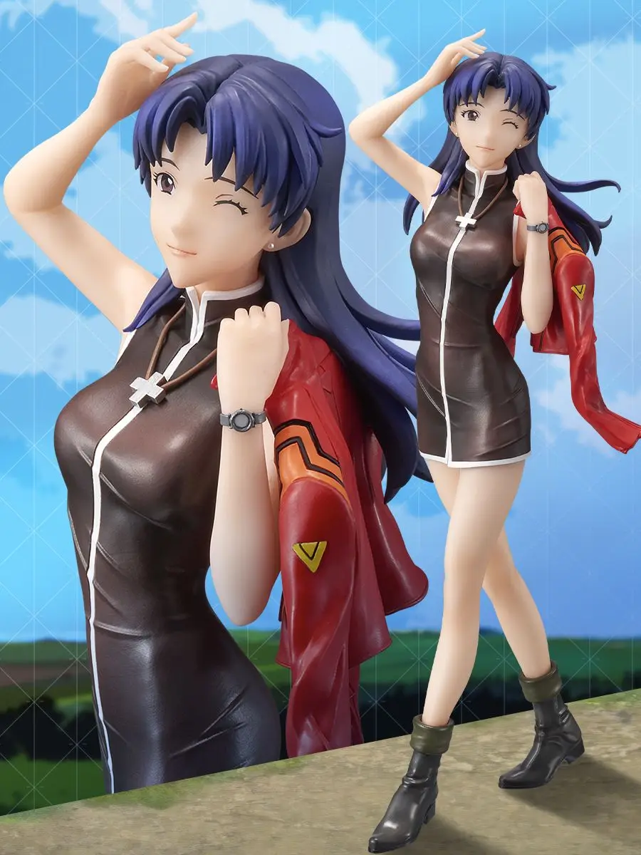 Judai Original Bandai Ichiban Kuji Katsuragi Misato PVC Action Figure Puppe Spielzeug Modell