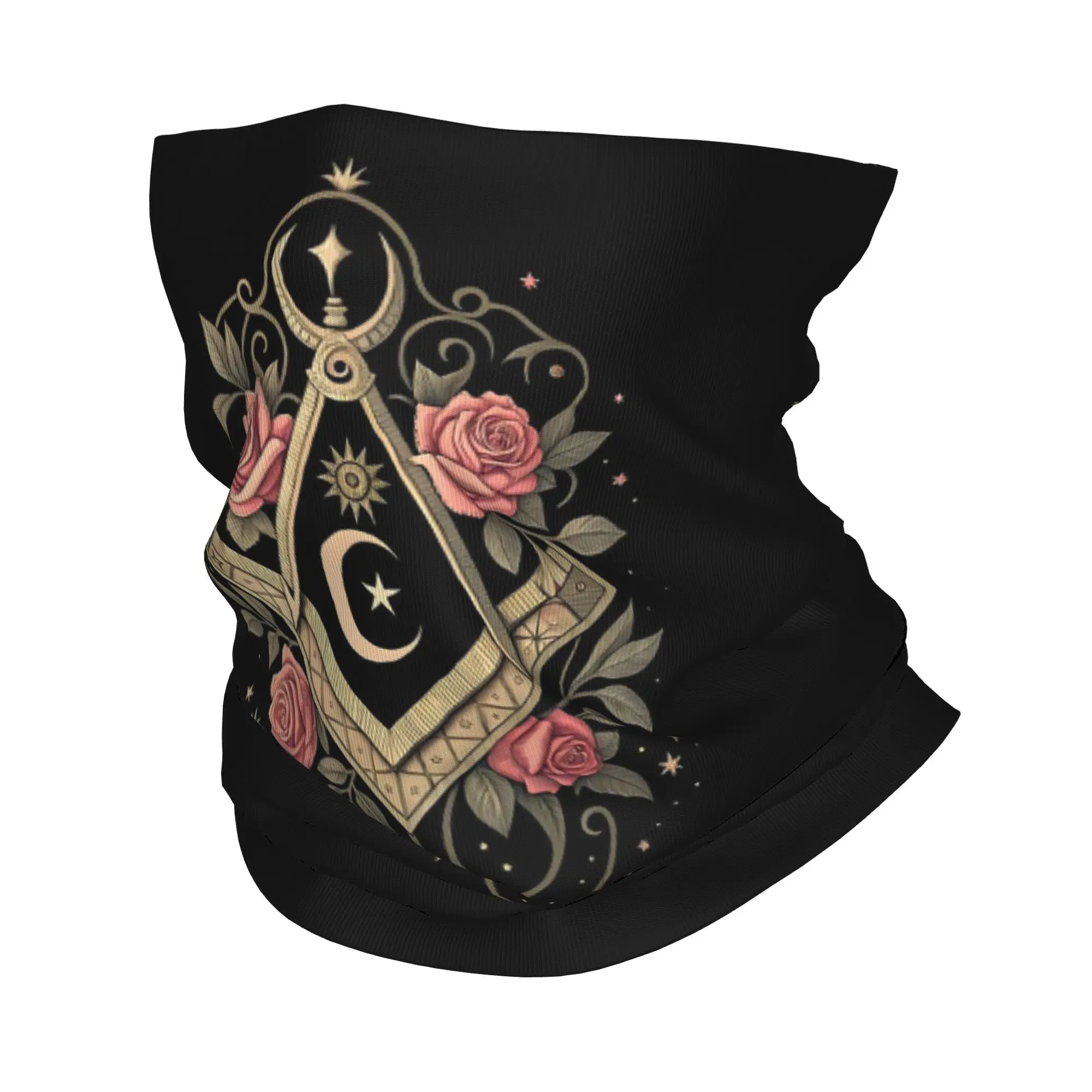 

Astral Freemason Masonic Emblem Bandana Neck Cover Printed Face Scarf Multifunction Headband Cycling Unisex Adult