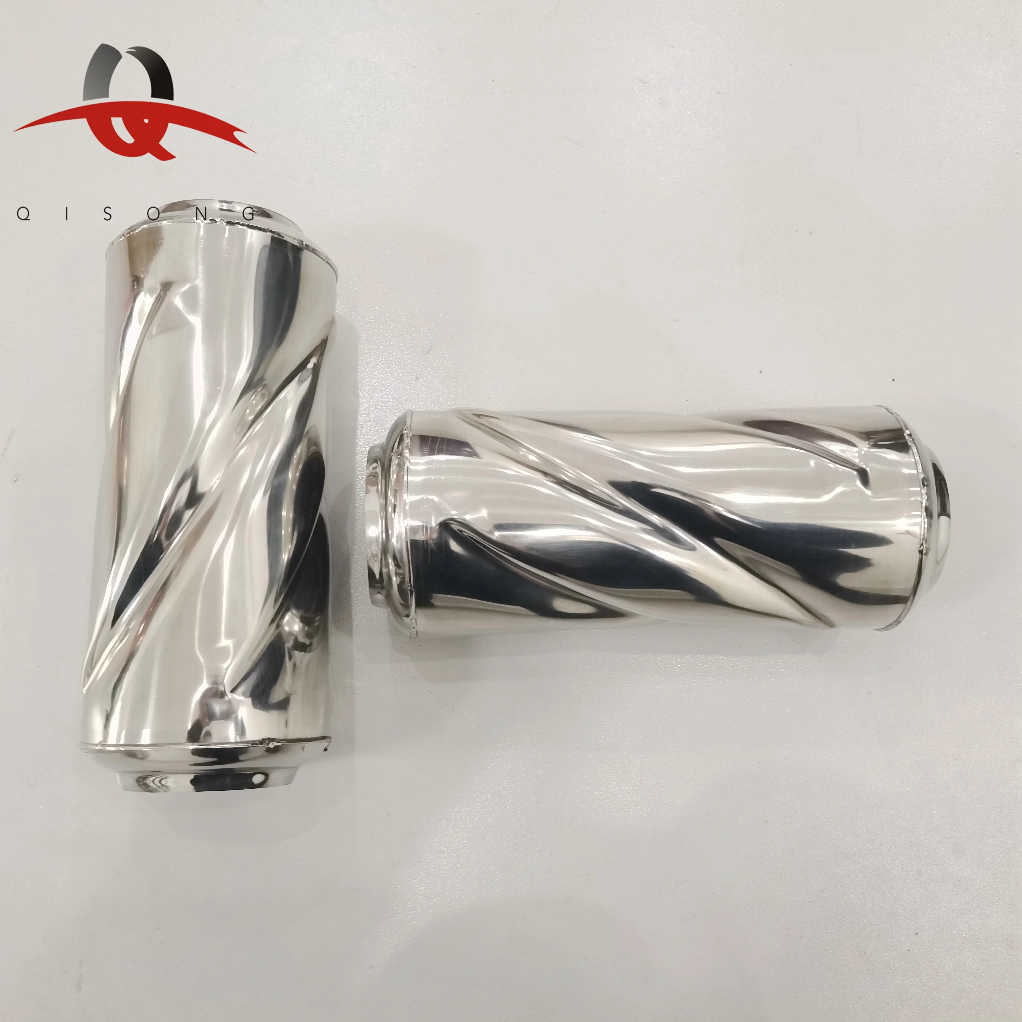 Silenciador Tornado de escape de acero inoxidable para modificación de automóvil