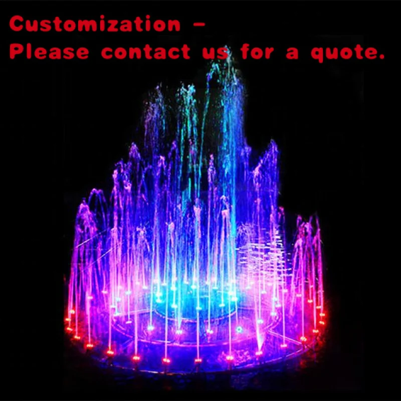 

на заказ. Открытый домашний сад Декоративная функция Музыкальный пруд Танцующие фонтаны