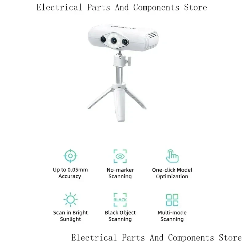 Go 3D Scanner CR-Scan 0.05Mm High Precision Portable No-Marker Scanning Modeling Automatic Matching Upgraded Combo