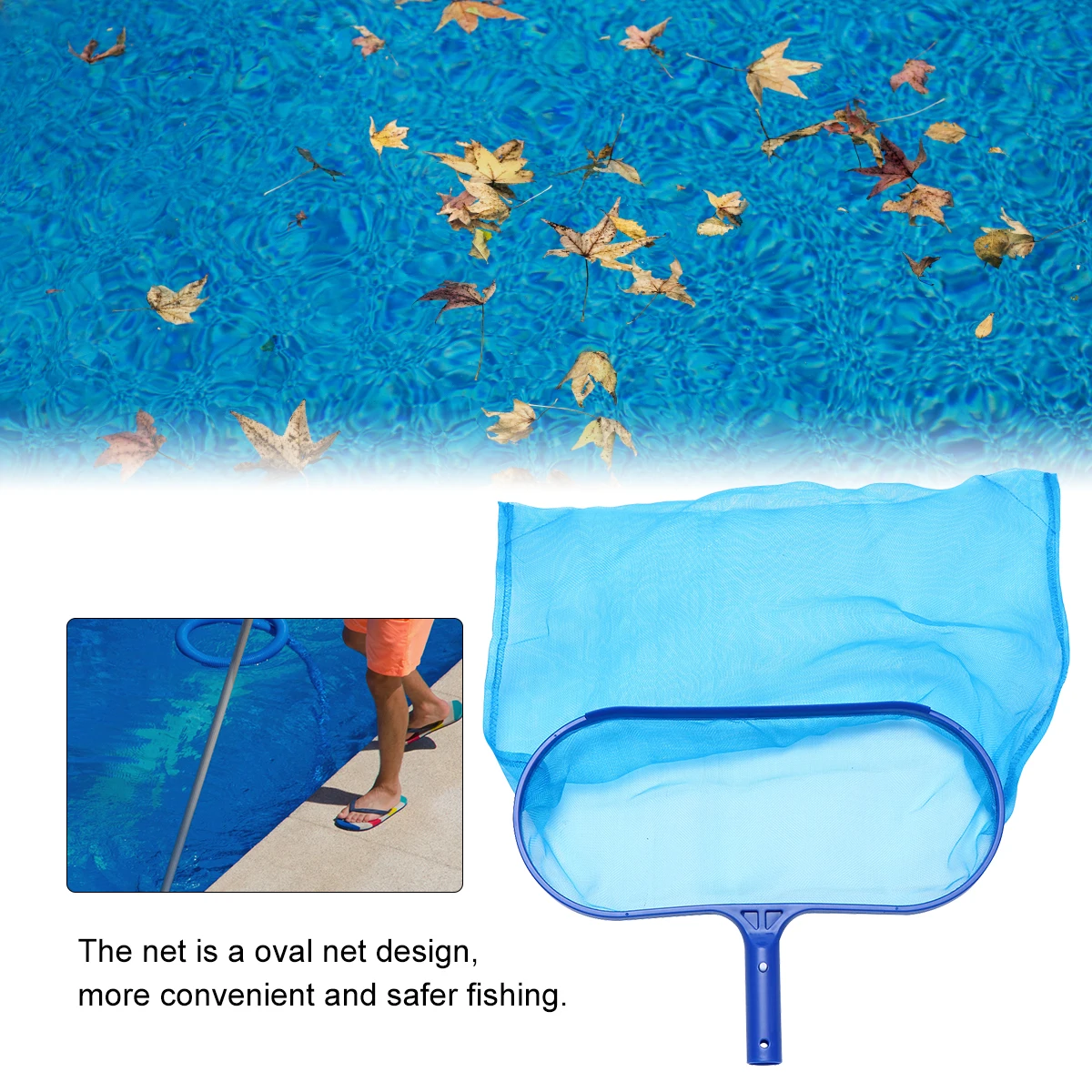 

Pool Net Portable Mesh Filter Leaf Catcher Aquarium Swimming Cleaning Nets for Skimming