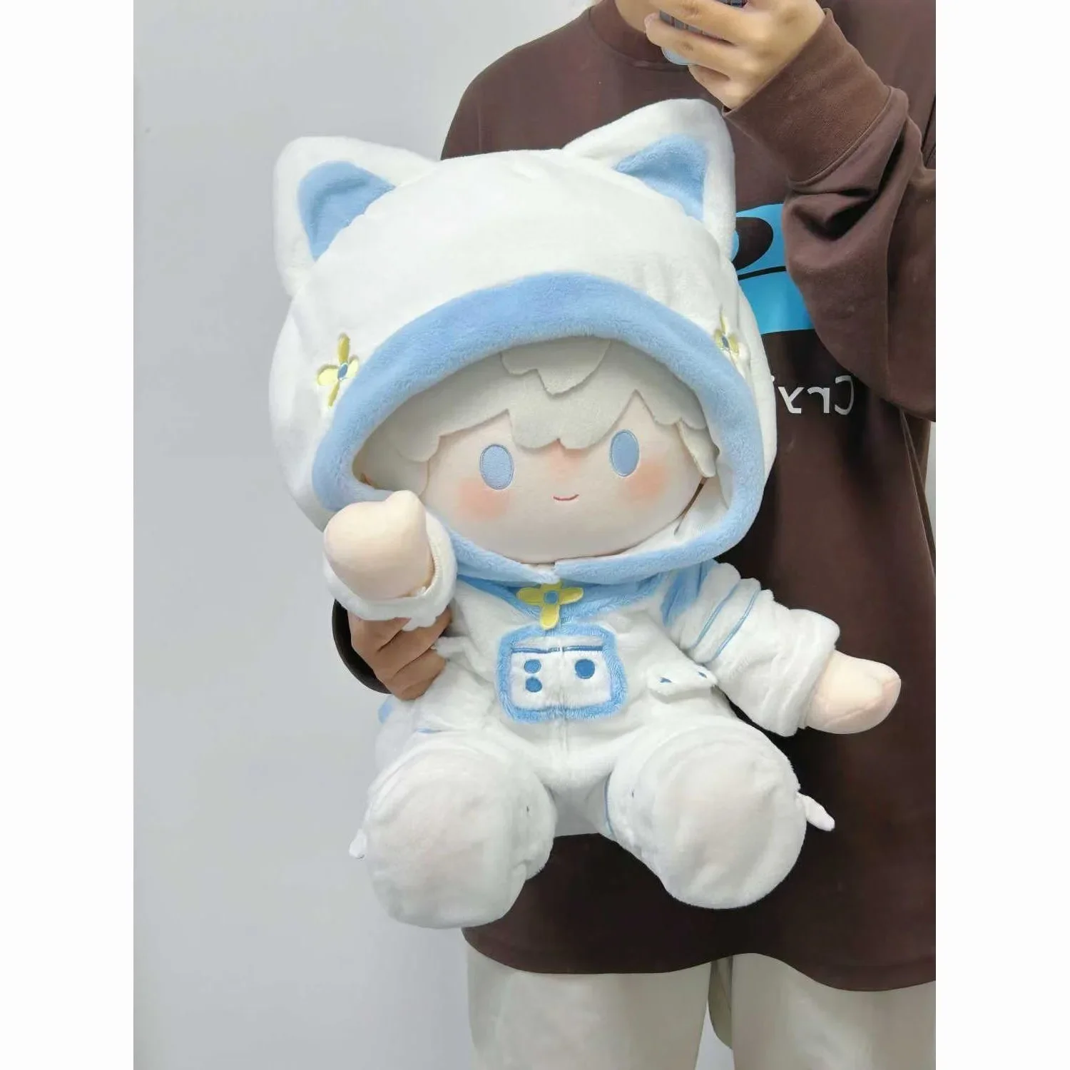 Game Love and Deepspace Xavier Zayne Sylus Rafayel Space Suit Costume For 40CM Plush Doll Plushie Outfit