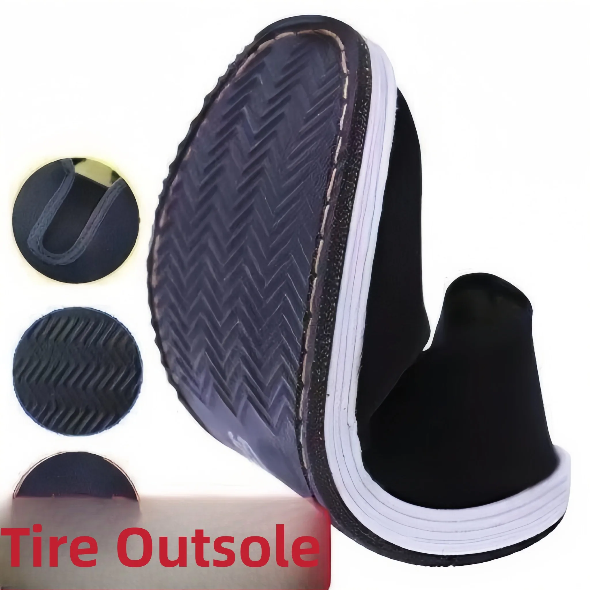 Wear-Resistant Beijing Men's Cloth Shoes Lightweight Work Shoes Breathable Labor Protection Black Cloth Shoes Bulk Order