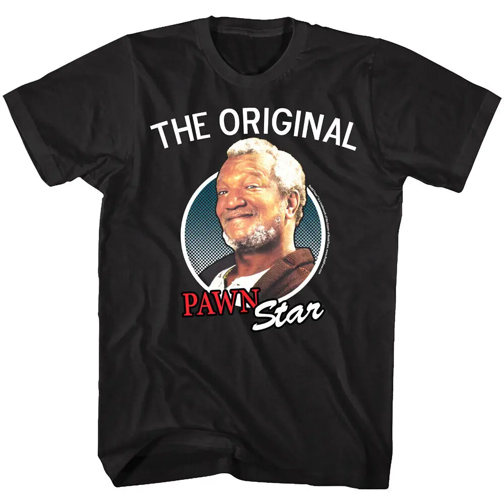 Redd Foxx Original Pawn Star Men's T Shirt Fred Sanford Son TV Comedy Top