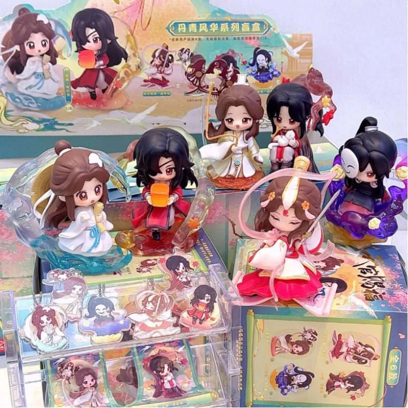 

Подлинная игра-то-то бесконечная Тиангуань благословеная анимация Danqing Fenghua серии слепая коробка украшения Tide Play Toy Mystery Box