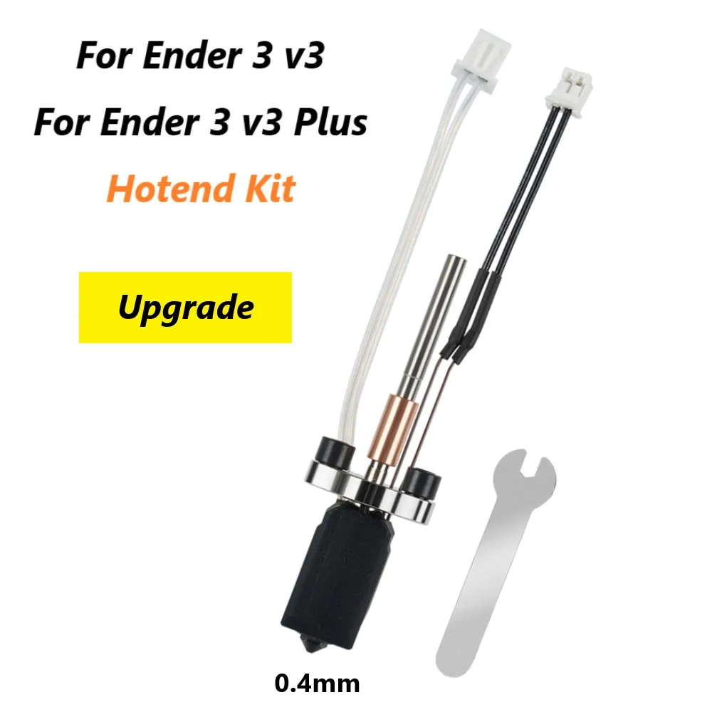 

Для Creality Ender 3-V3 Hotend Kit Высокопоточная печать Керамическая нагревательная головка Быстросменная насадка Ender 3-V3 Plus Обновление 3D-принтера