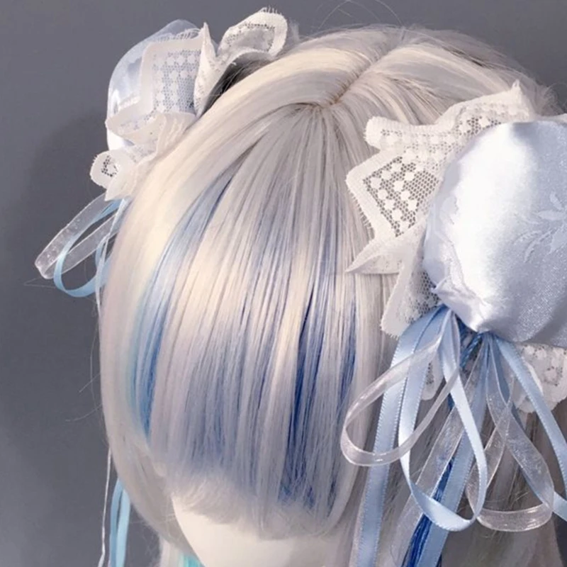 1 paire d'épingles à cheveux rondes en forme de chignon, pince à cheveux de Style japonais JK pour les Fans d'anime Cosplay, épingles à cheveux à frange pour adolescents