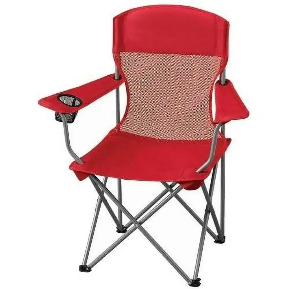 

Basic Beach Chair Adult Made From Durable Polyester Fabric Wrapped Around A Steel Frame for Long-lasting Comfort and Convenience