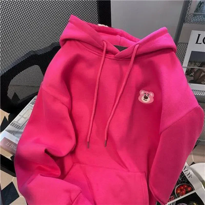 New Fall Disney Cartoon Anime Winter Sweater Kawaii Lots-O-Huggin Bear Comfortable Jacket Long-Sleeved Birthday Gifts