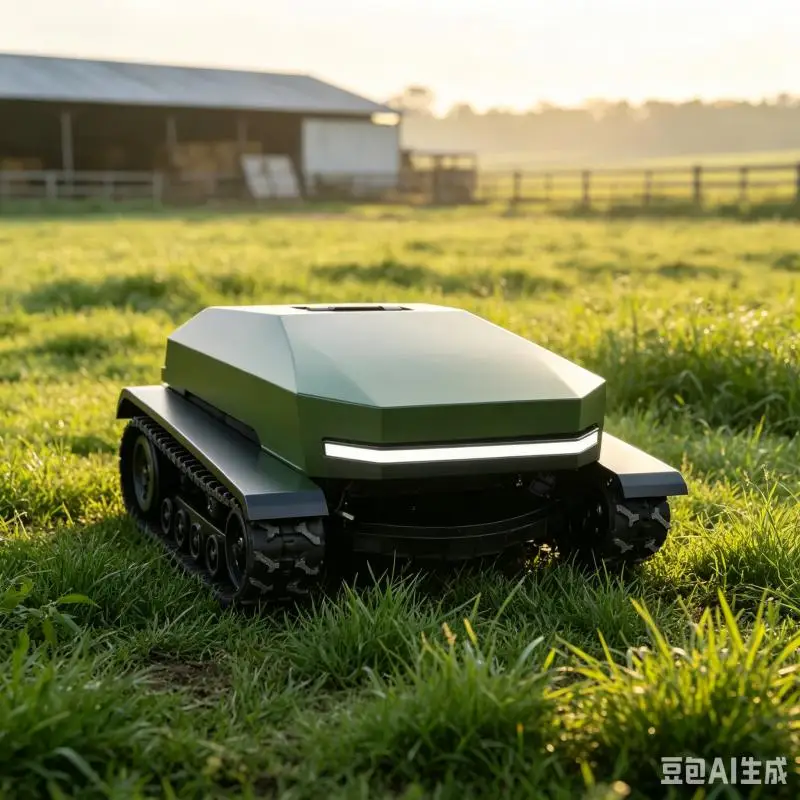 Remote Control Lawn Mower Customized Electric RC Brush Cutter Smart Grass Cutting Equipment Garden Yard Landscaping