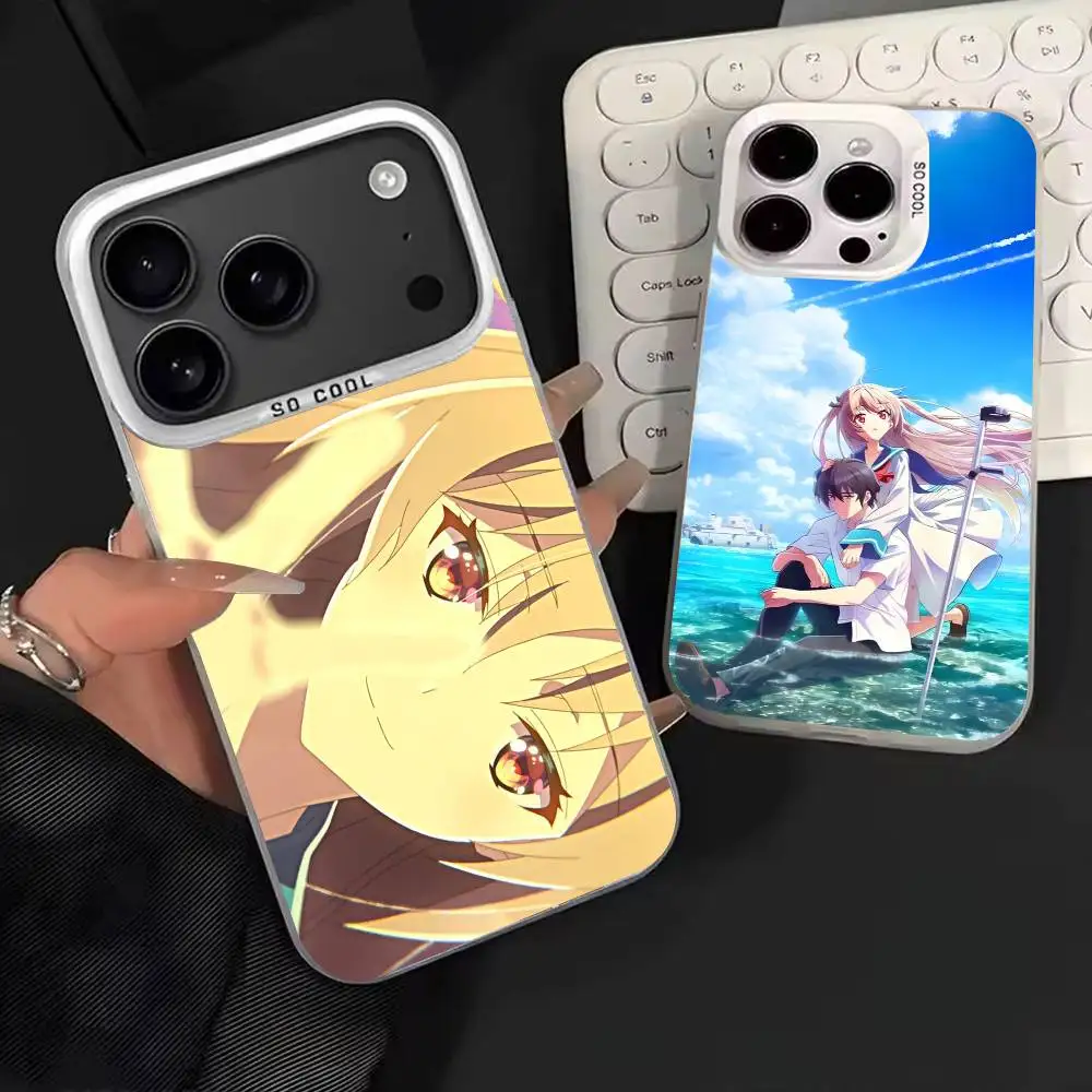 

ATRI G-Game A-Anime Phone Case For iPhone 17,16,15,14,13,12,11,Mini,Pro,E,MAX White Candy Matte Cover