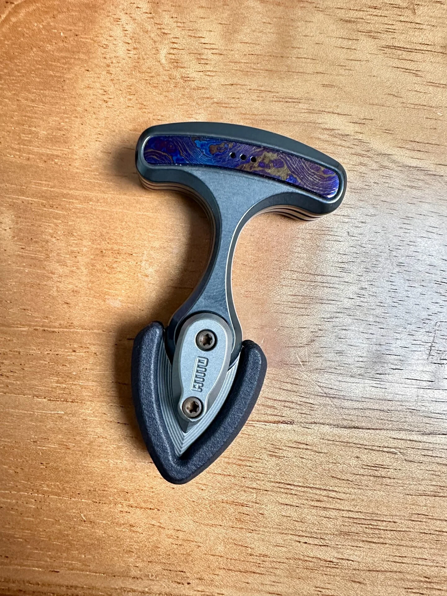 AMMO zirconium alloy sailor push card EDC decompression toy