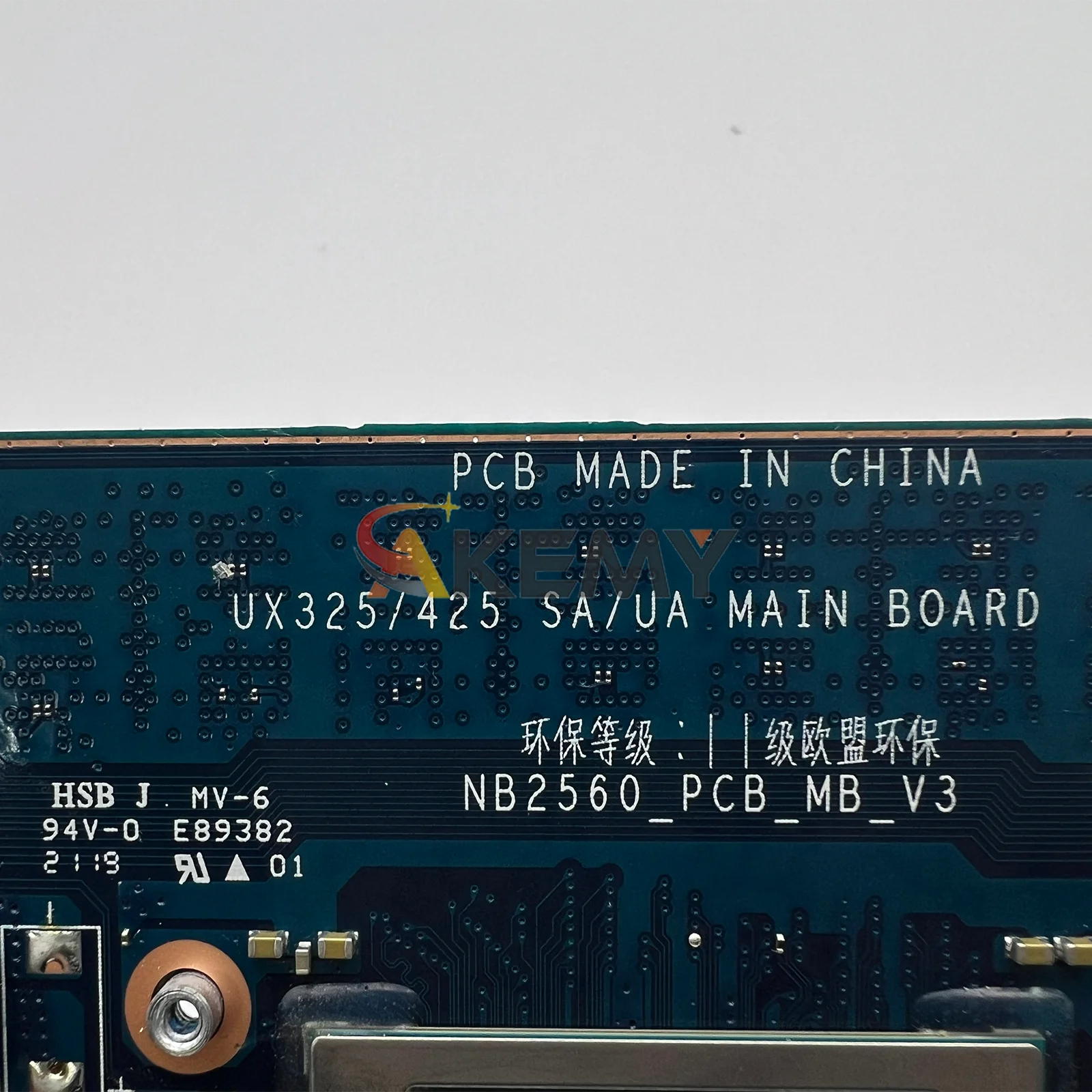 Ux325sa placa-mãe do portátil para asus zenbook ux325sa ux325s u4700u u3700u notebook mainboard com r3 r5 r7 cpu 100% testes ok stk