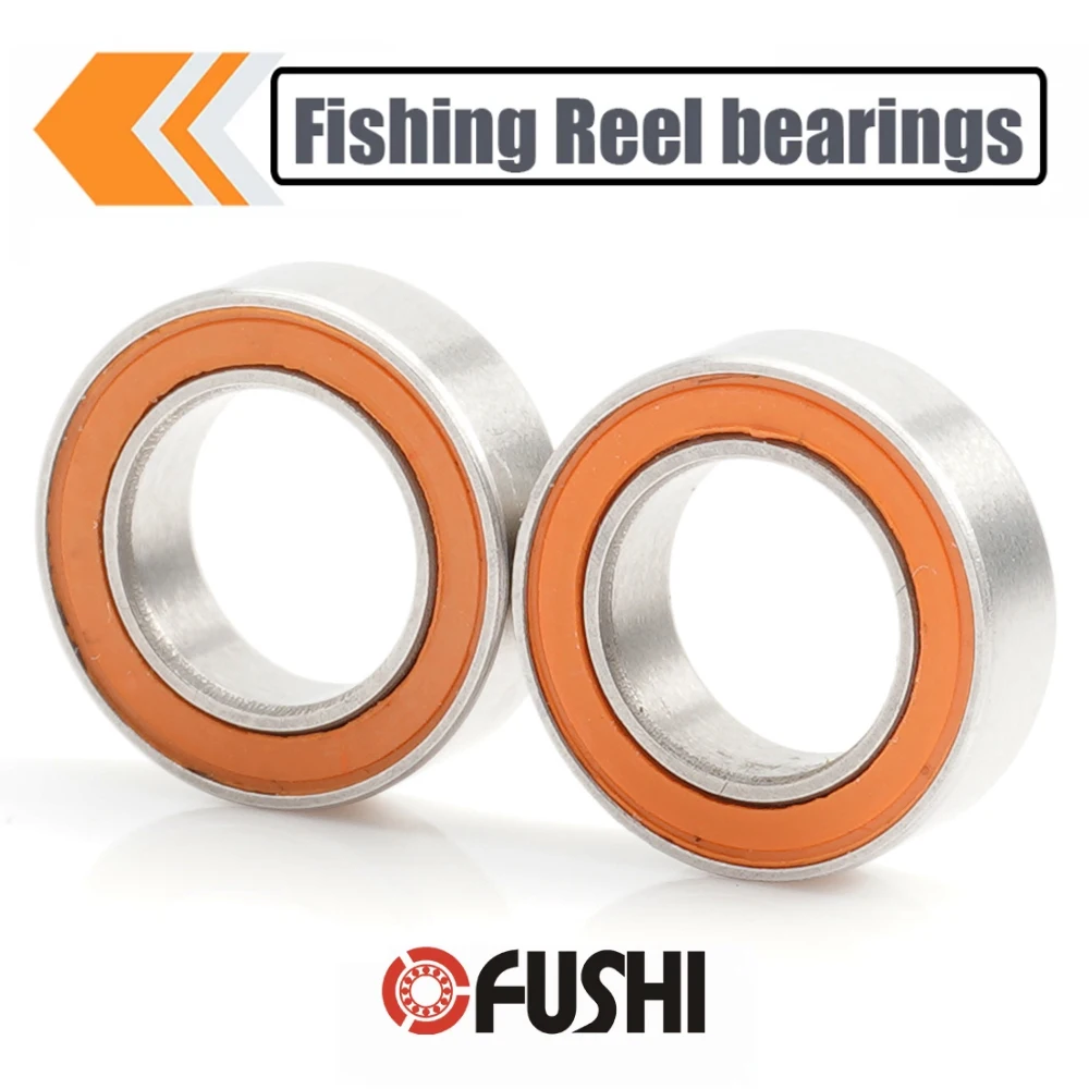 

2Pcs Fishing Reel Bearings 6*10*3 mm SMR106 2RS Stainless Steel Hybrid Ceramic Air Bearing SMR106RS SMR106 2OS CB