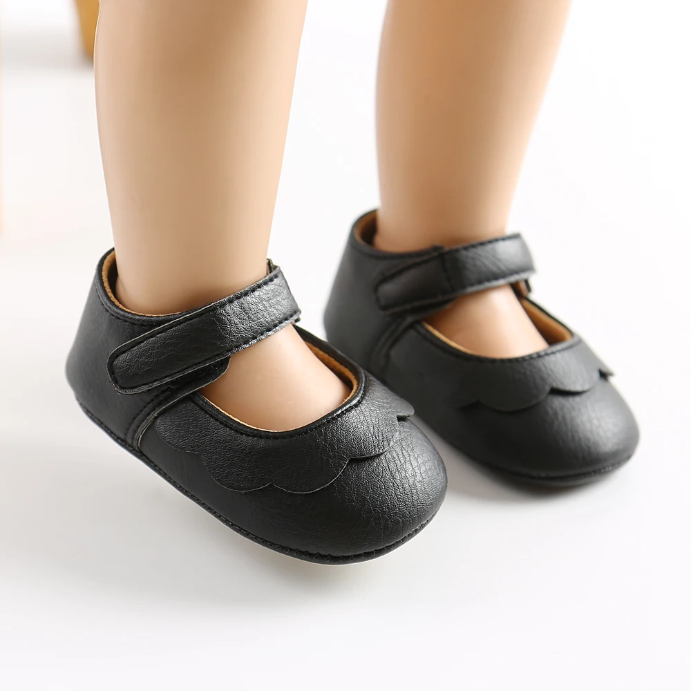 Baby Girls Shoes Multicolour Princess Toddlers Shoes Soft Soled Non-Slip Crib Shoes First Walkers 0-18M