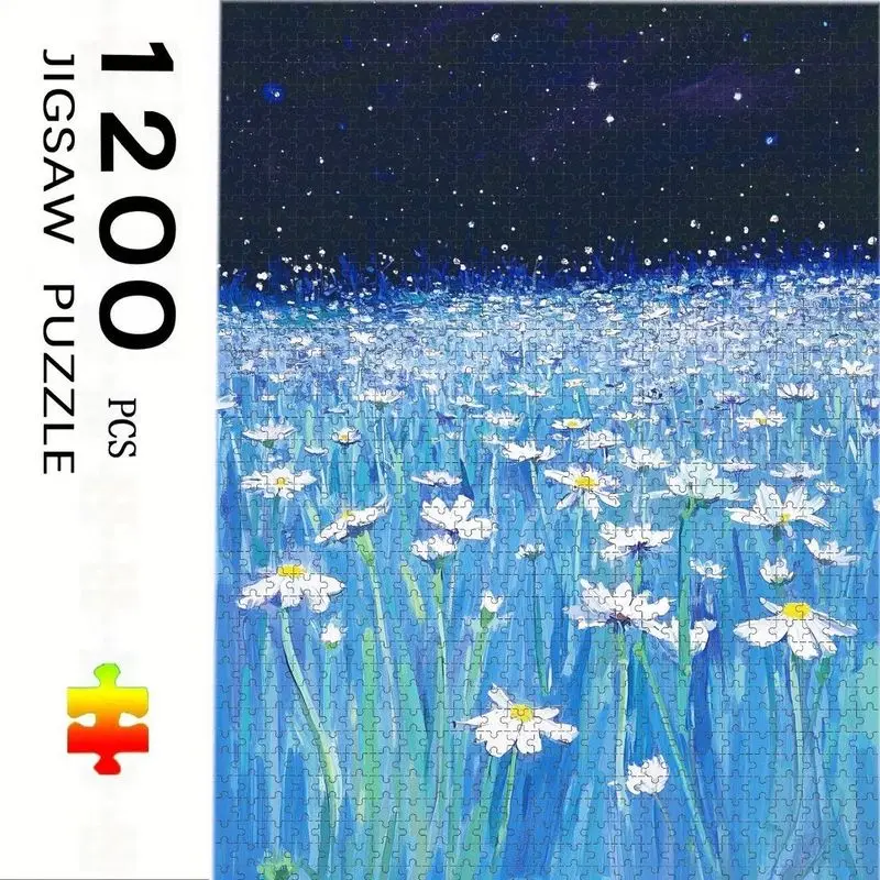 Puzzle panoramiczne 1000/500 elementów, artystyczne łagodzenie stresu, wymagające myślenia, wysokiej jakości i różnorodne gry, idealny prezent na urodziny A