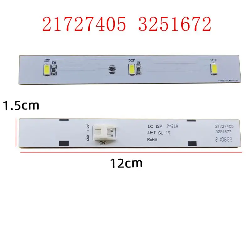 

21727405 3251672 DC12V For Gree Refrigerator LED LAMP Light Strip Display light parts
