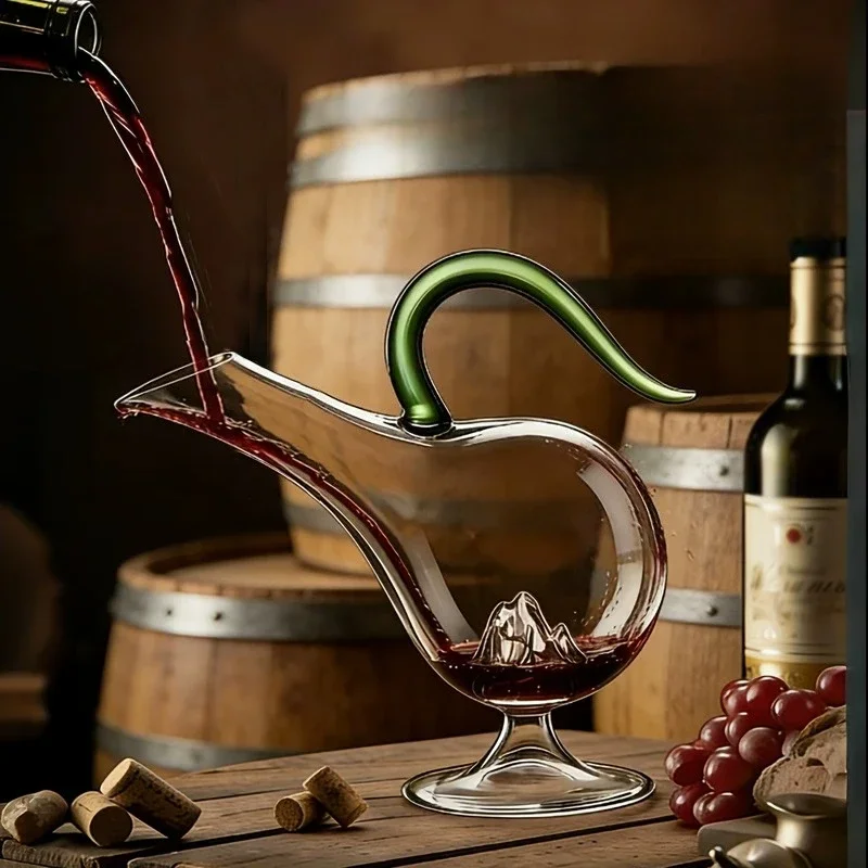 Iceberg Wine Decanter Transparent Glass Wine Bottle Flagon Bar Accessories Wine Decanter Whiskey Pot Cuisine Outils Accessoires