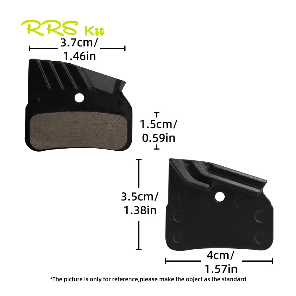 RRSKit Ceramic Disc Brake Pads For Shimano M9120 M8120 M7120 Bike Brake Pad Bicycle Accessories Cycling Parts For N03A N04C DO2S