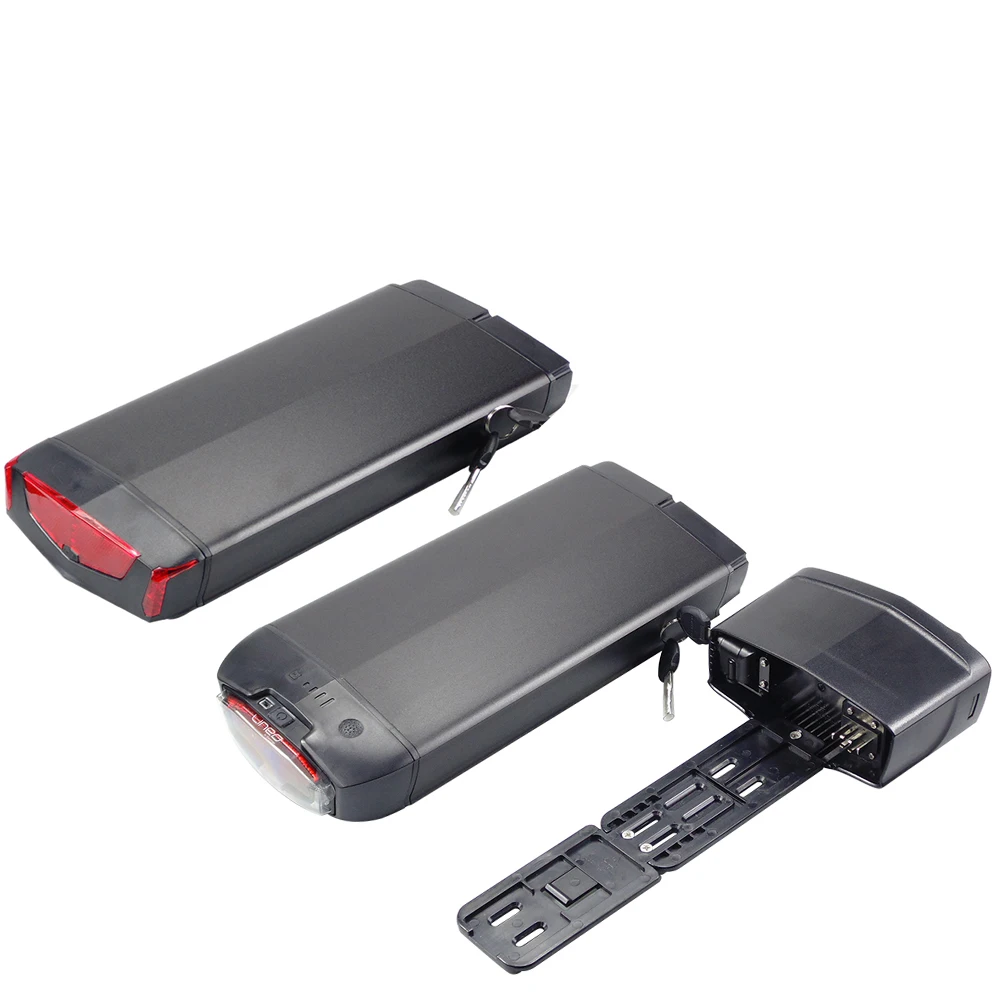 

Ebike battery box 36v 48V Rear Pack bottle battery case for 50pcs 52pcs for Wolff Lyra ST EVELO Galaxy Variants Fischer bike