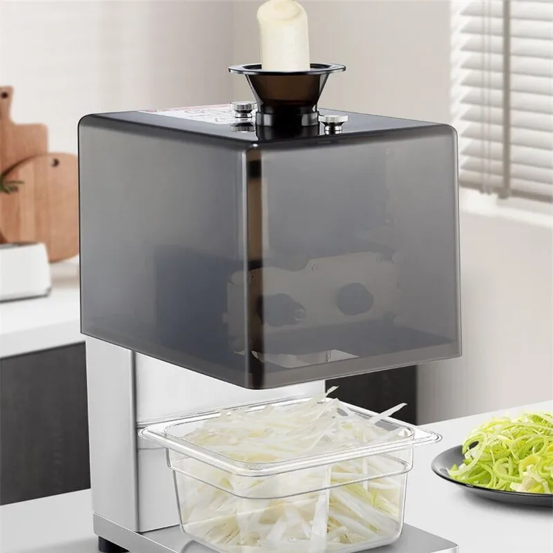 Electric Onion Cutter Commercial Stainless Steel Shredder Chili and Garlic Processing Shredder 220V
