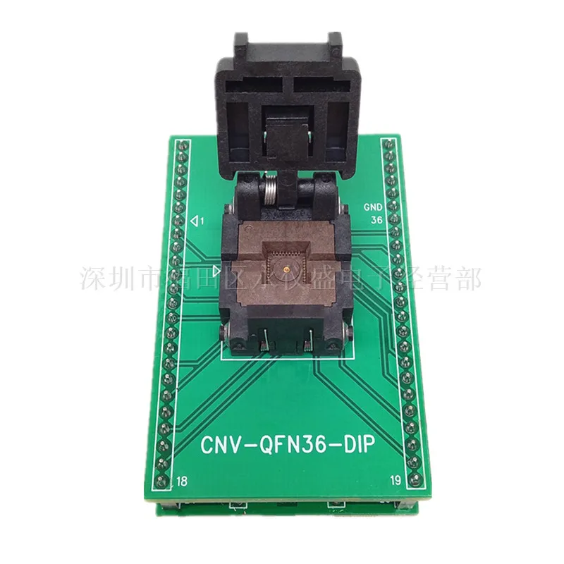 QFN36/DIP 36QN50S16060 Испытательный стенд Расстояние между стендами 0,5 мм