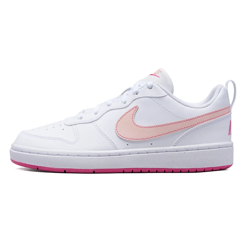 

Nike Women's Shoes Big Children's Shoes Court Borough Low Recraft (Gs) Low-Top Sneakers Breathable Lightweight Casual Shoes Dv5456-111