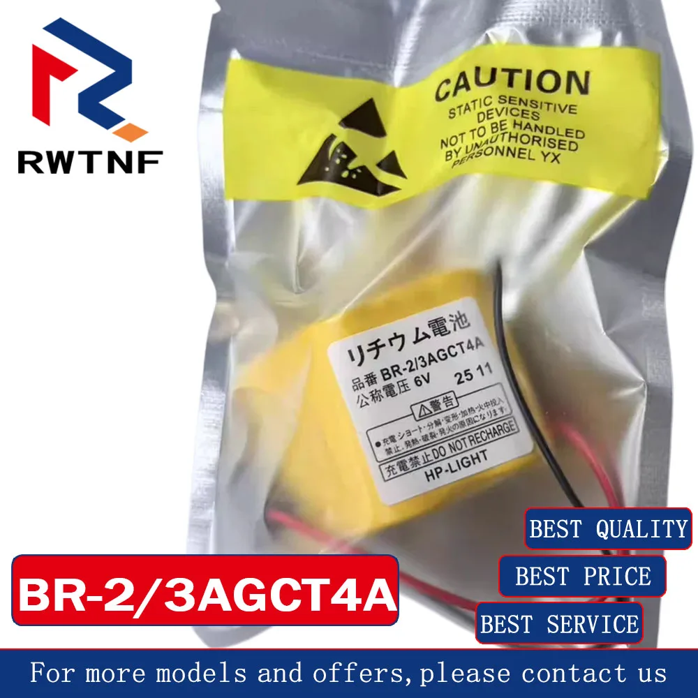 Brand New Genuine BR-2/3AGCT4A FANUC 6V Machining Center Machine Tool PLC Lithium Battery A98L-0031-0025