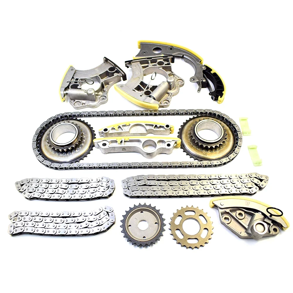 

High Quality Auto Engine Parts for AU DI C6 2.8/3.0T 16 Piece Set Timing Chain Kit