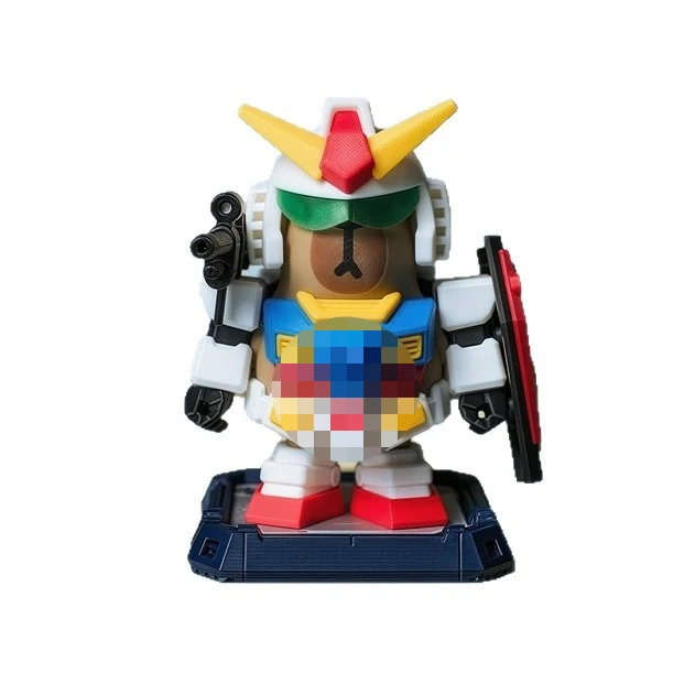 Kapibara Dali Dolfijn Lang en Kort 3D Afdrukken Magnetische Mecha Figuur Speelgoed Ornament Gift Creatieve Magnetische Capibara Voor Kinderen