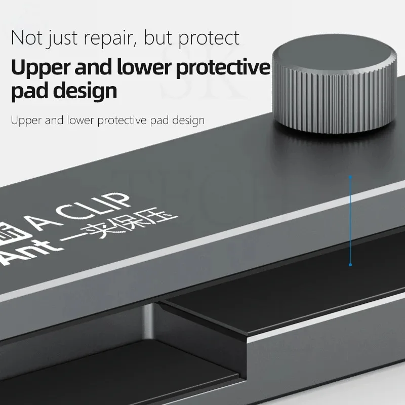 Imagem -06 - Ant Clip Mais Pressão Holding Tool Tela do Telefone Móvel Pressionando Fixture Fixture Liga de Alumínio Precision Fixture Repair Tool ma