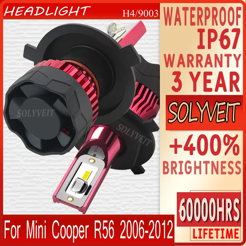 

High Lumen Long Lifespan Simple Installation Instant On H4 LED HEADLIGHT For Mini Cooper R56 2006 2007 2008 2009 2010 2011 2012