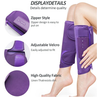 Electric Heat Vibration Air Compression Wide Calf Massager For Circulation And Relaxation