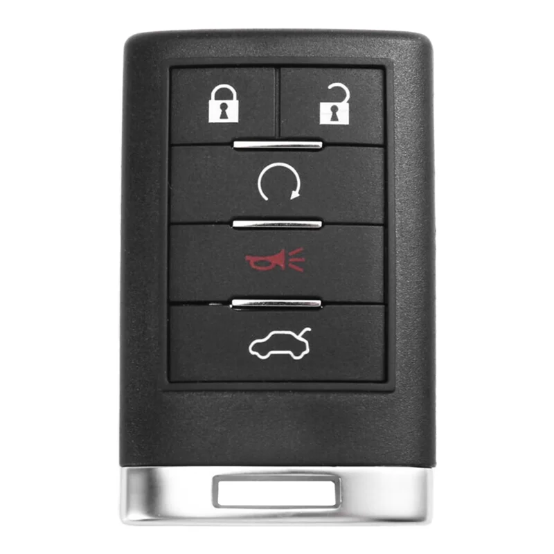 

AB61-Car Remote Key 5 Buttons With OUC6000066 315MHZ Chip For Cadillac Remote Replacement