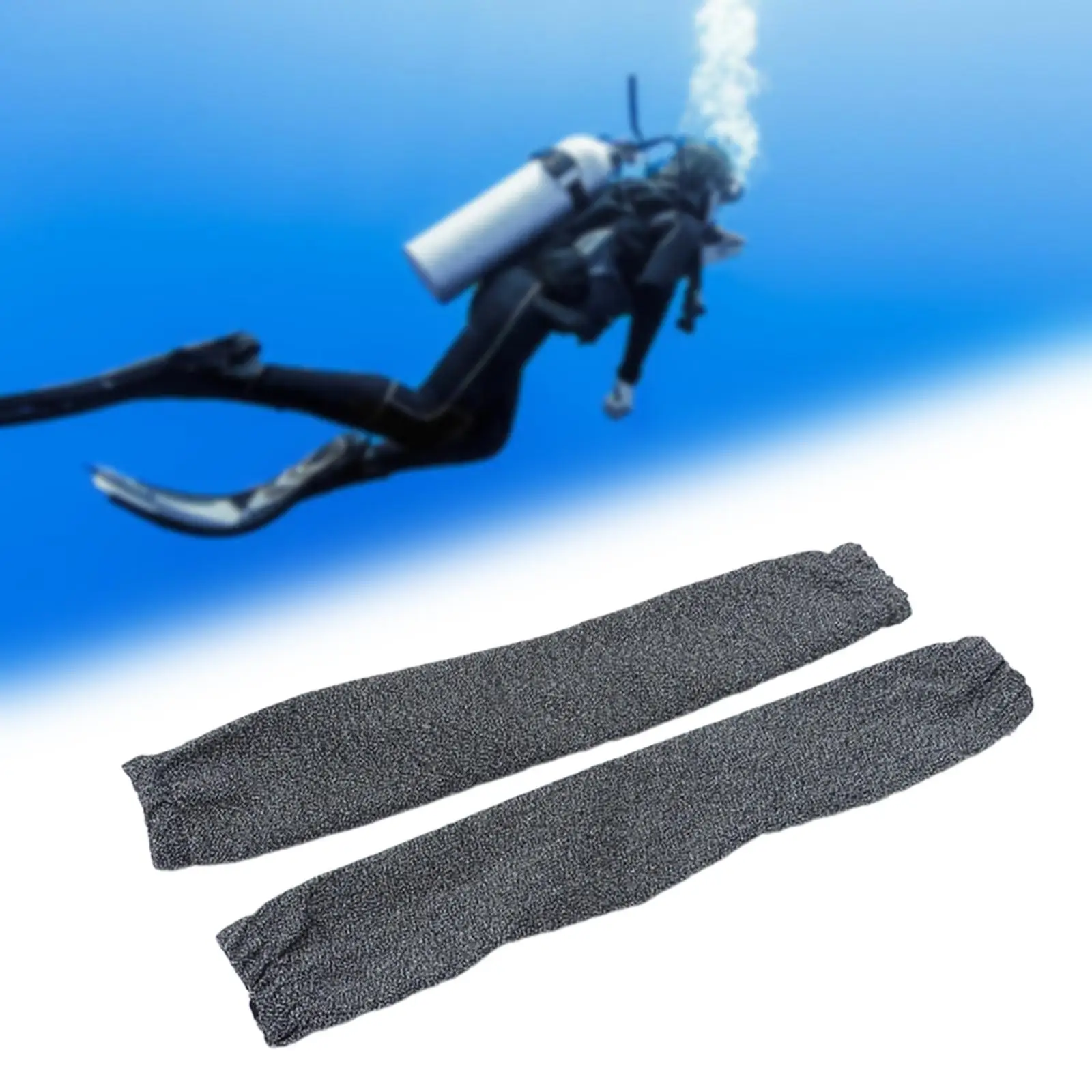 

2x Diving Ccr Loop Protective Cover Lightweight Protective Sleeve Diving Breathing Tube Protective Cover for Freediving Diving