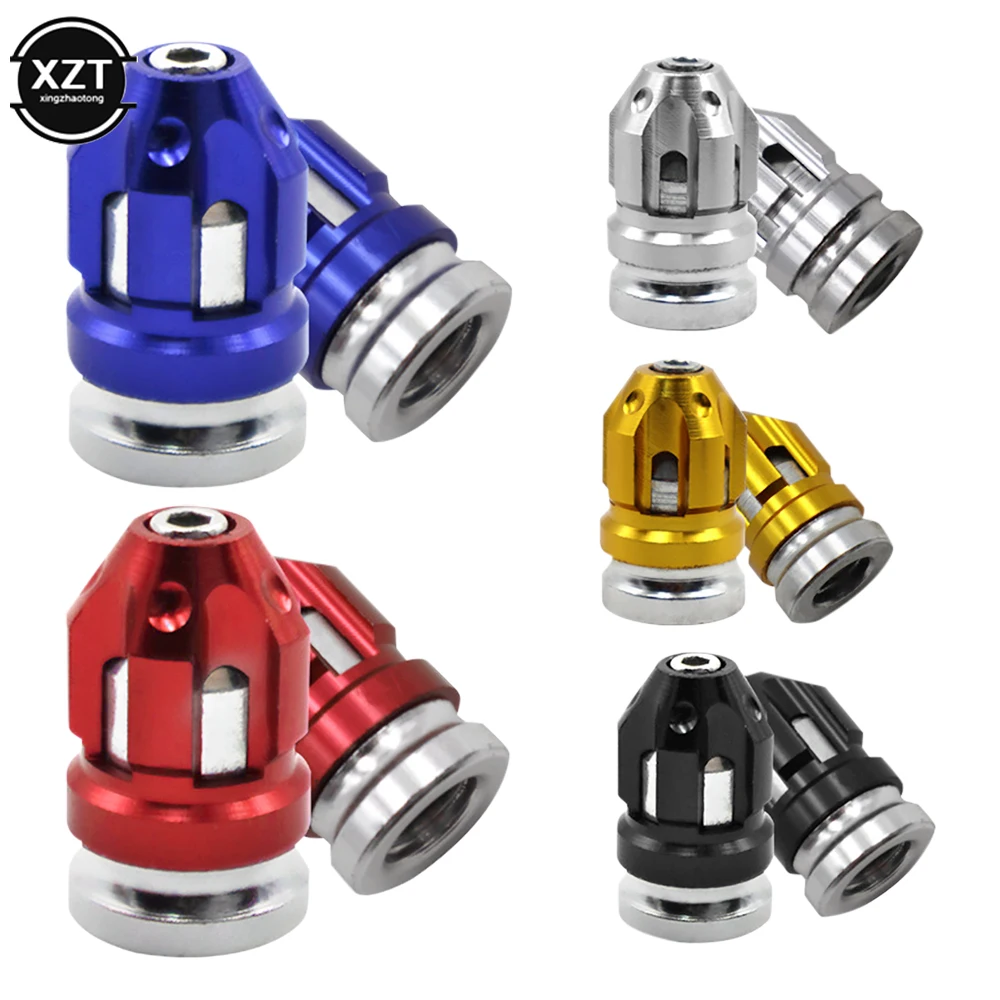 

1 Pair/Pack Aluminum Alloy Valve Caps Tire Valve Caps Automobile Tire Caps Anti-Leak Valve Suitable For Motorcycles Car Bicycles