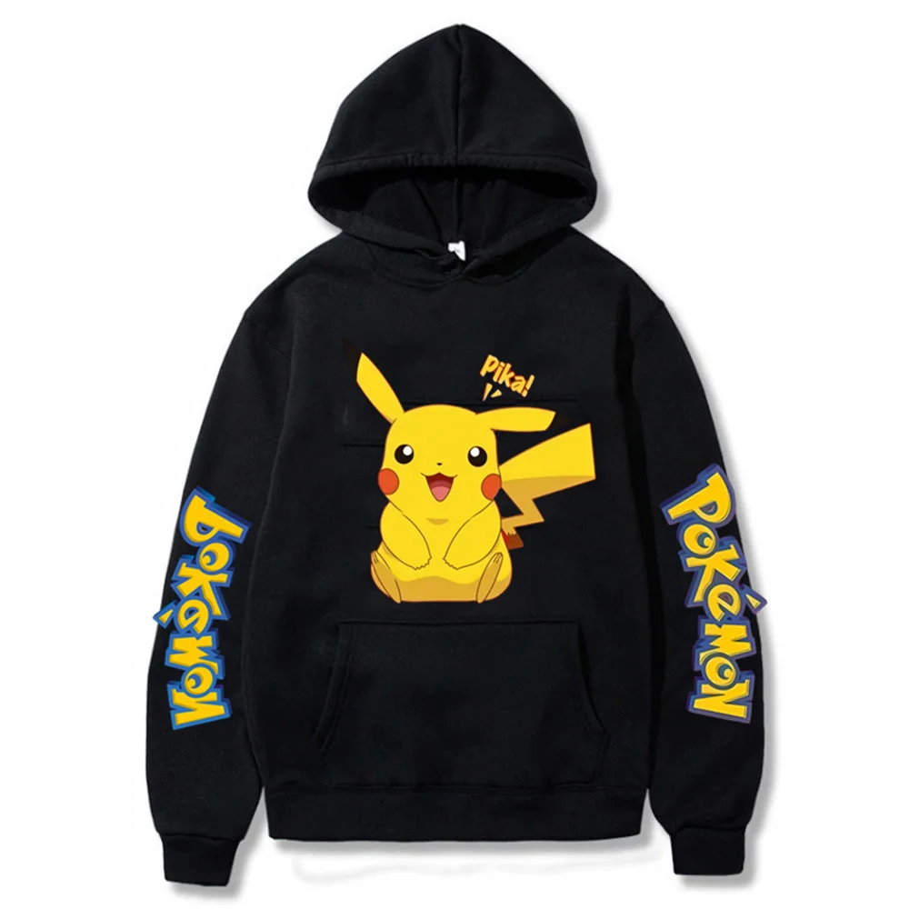

Fashion Children Casual Spring Autumn Cartoon Pattern Printed Pullovers Sports Hooded Sweatshirts Older Children Unisex Clothing