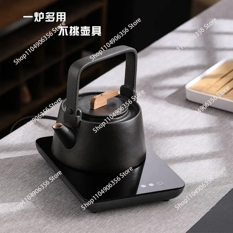 1000W Ultra-thin Electric Cooktop Mini Smart Electric Ceramic Stove Silent Touch Control Desktop Cooker