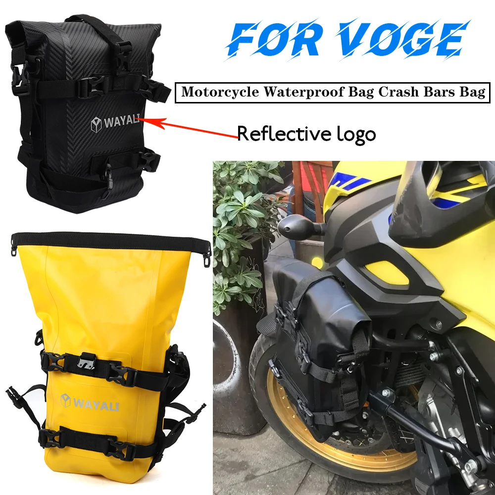 حقيبة أدوات مقاومة للماء لـ VOGE 500DS 500DSX DS500X 500 DSX DS 650 650DS 650DSX ملحقات الإطار قضبان التصادم حقيبة تخزين الأمتعة