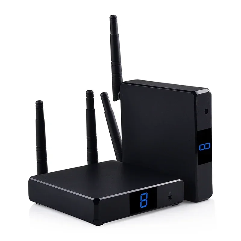 Hot SalesMeasy FHD686 Wireless Transmission System Extender 1080P/60Hz 200meter 4K HD Video Transmitter Extender 150ms