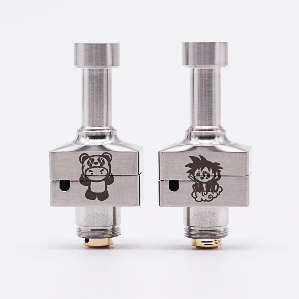 

Wick’d Goku Bridge RBA Billet Box DNA 60 70w for BB Box Boro Tank Panda Pattern Compatible Bridg`D 2 SXK Billet 70w Box Mod Kit